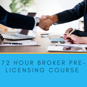 72 Hour Broker Pre Licensing Course | Real Estate Course Florida